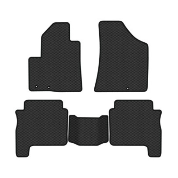 Фото - EVA коврики в салон авто EVAtech для Santa FE (CM) Restyling (Hinged Gas Pedal) 7 seats Hyundai 2010-2012 2 поколение SUV USA HY13945CG5KD3RBB