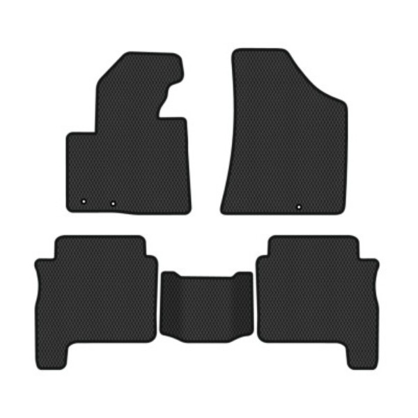 Фото - EVA коврики в салон авто EVAtech для Santa FE (CM) Restyling (Floor Gas Pedal) 5 seats Hyundai 2010-2012 2 поколение SUV USA HY13946CG5KD3RBB
