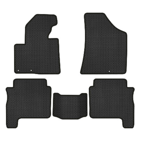 Фото - EVA коврики в салон авто EVAtech для Santa FE (CM) Restyling (Floor Gas Pedal) 7 seats Hyundai 2010-2012 2 поколение SUV USA HY13947CG5KD3RBB
