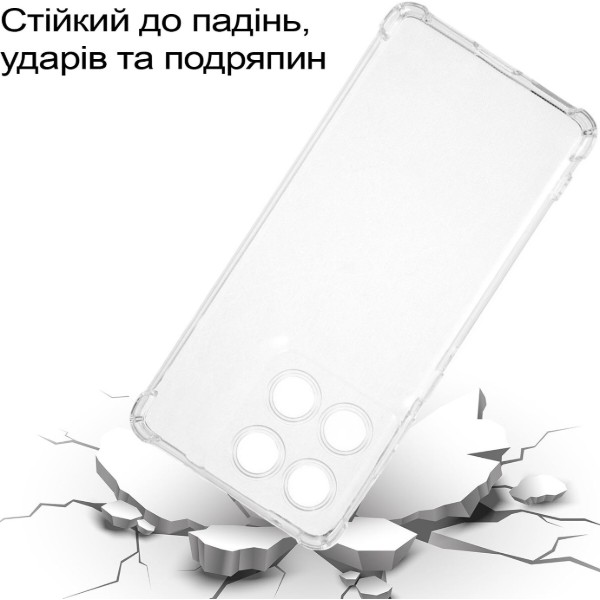 Фото - Чохол для смартфону BeCover for Motorola Edge 60 Clear (713804)