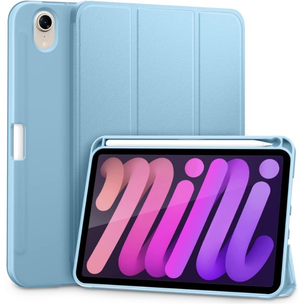 Фото - Чохол для планшету BeCover Direct Charge Pen з кріпленням Apple Pencil для Apple iPad mini 6 2021 Light Blue (706788)