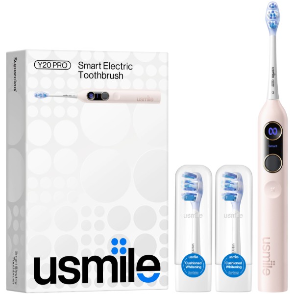 Фото - Зубна щітка електрична Usmile Y20 PRO рожева
