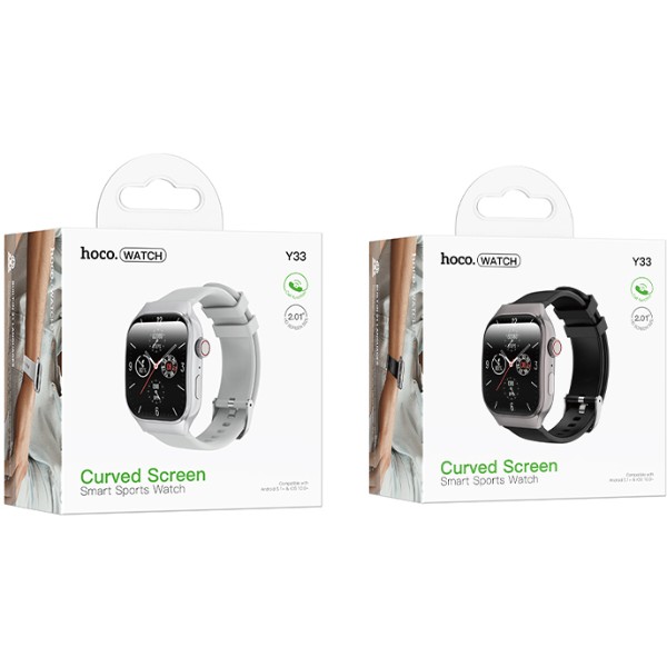 Фото - Смарт-часы HOCO Y33 51mm. 200 mAh Silver (6942007660822)