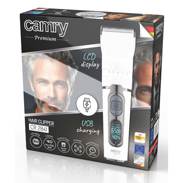 Фото - Машинка для стрижки волосся Camry CR 2841