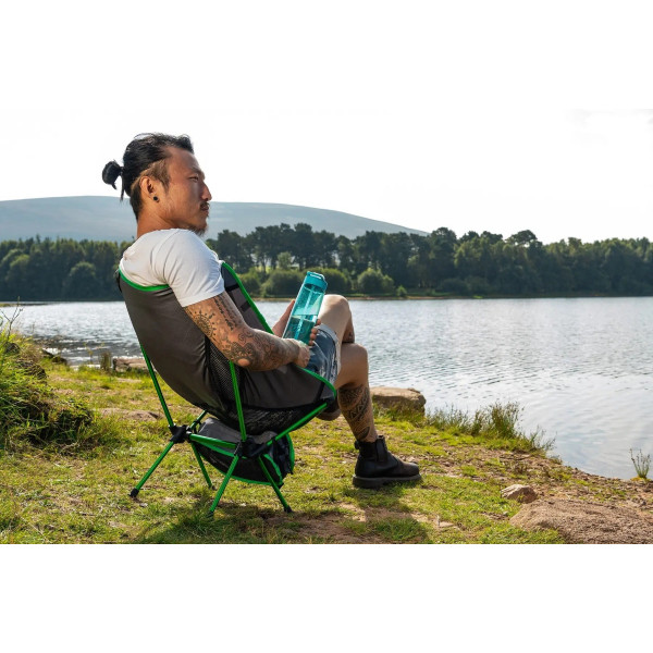 Фото - Складаний стілець Highlander Ayr Chair Green/Grey (FUR103-G.G)