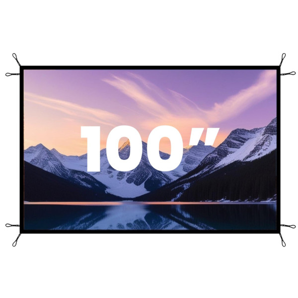 Фото - Екран настінний ручний Yaber Yaber-100Inch-SCREEN Фото - Екран настінний ручний Yaber Yaber-100Inch-SCREEN