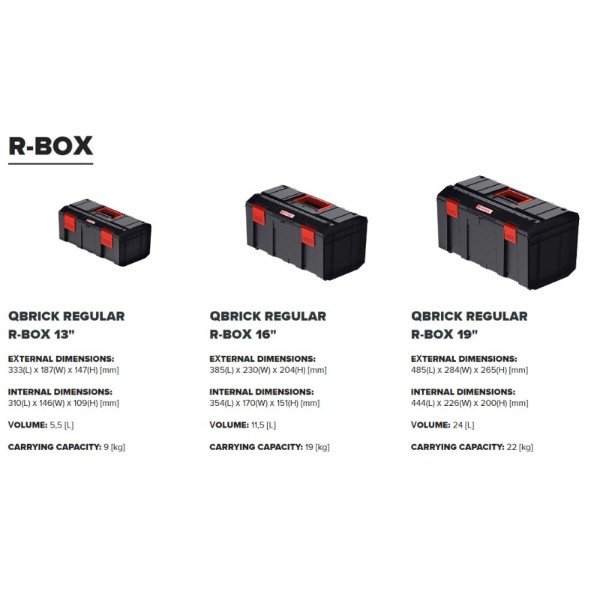 Фото - Ящик для инструментов Qbrick System R-BOX 16 (SKRQRBOX16CZAPG003)