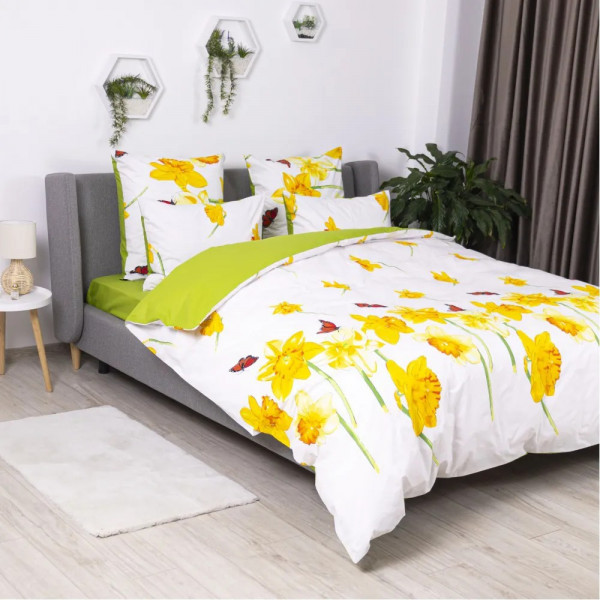 Фото - Комплект постільної білизни ТЕП Soft dreams Яскравий нарцис (2-03858_29565)