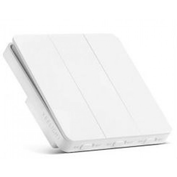 Фото - Вбудований вимикач Yeelight Flex Switch 16A White (Three Buttons) (YLKG14YL) (YLKG141CN)
