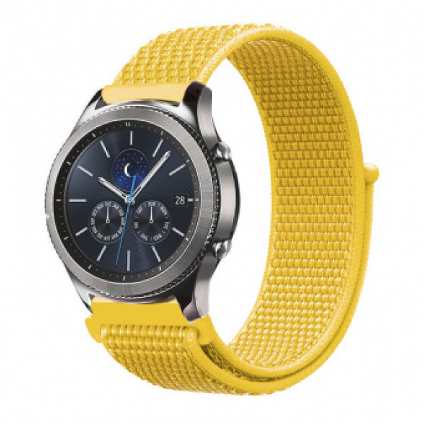 Фото - Ремінець для смарт-годинника BeCover Nylon Style for Garmin Vivoactive 3/3 Music/Vivomove HR/Vivomove Yellow (705866) Фото - Ремінець для смарт-годинника BeCover Nylon Style for Garmin Vivoactive 3/3 Music/Vivomove HR/Vivomove Yellow (705866)