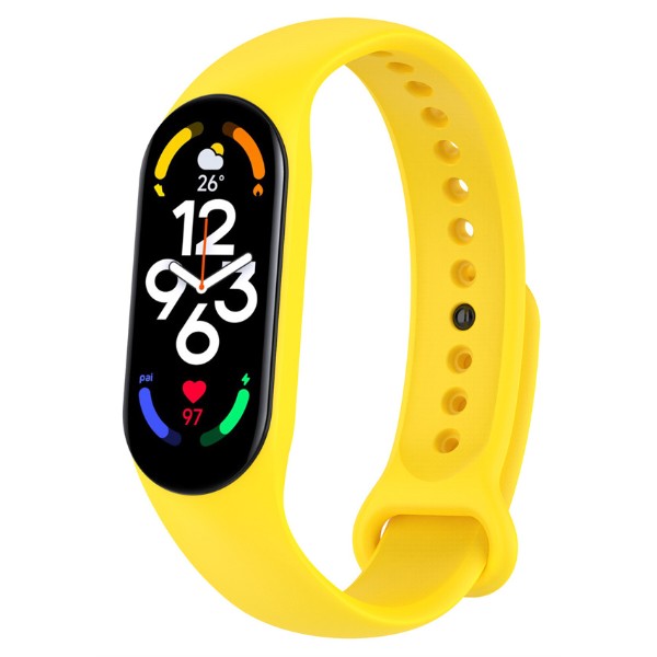 Фото - Ремешок для фитнес-браслета BeCover for Xiaomi Mi Smart Band 7 Yellow (707487)