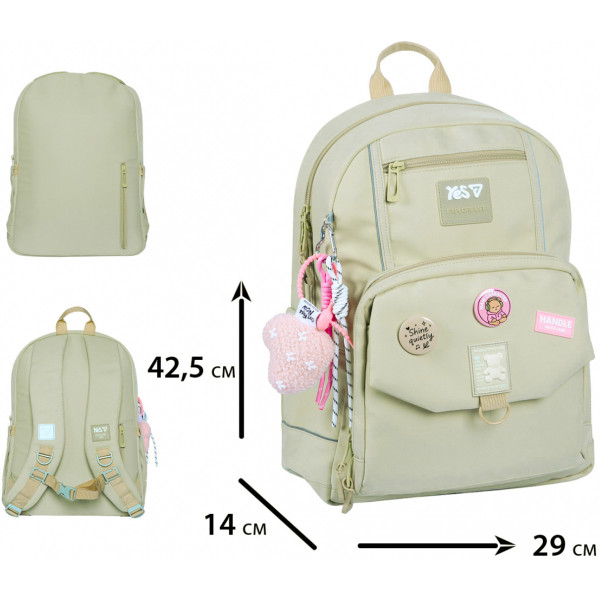 Фото - Рюкзак школьный YES Т-115M Quiet (550336)