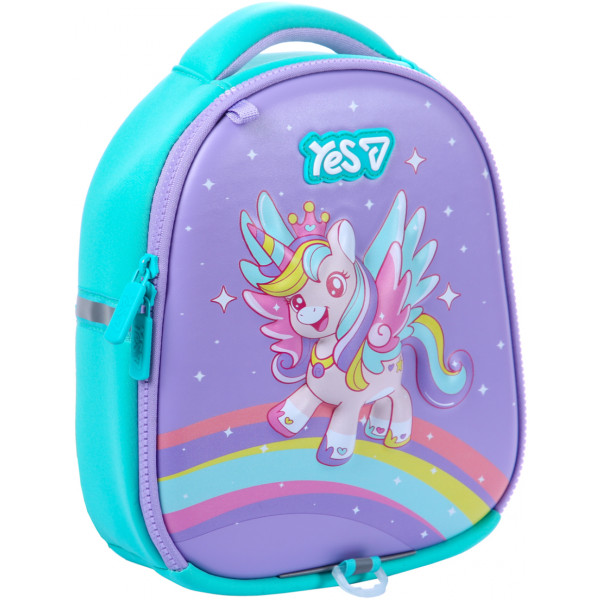 Фото - Рюкзак школьный YES K-33XXS Happy Unicorn (550435)
