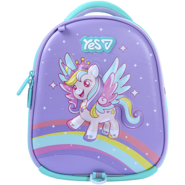 Фото - Рюкзак школьный YES K-33XXS Happy Unicorn (550435)
