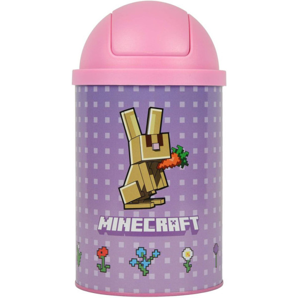 Фото - Настільний контейнер для сміття YES Minecraft.Spring 10х18 см (708570)