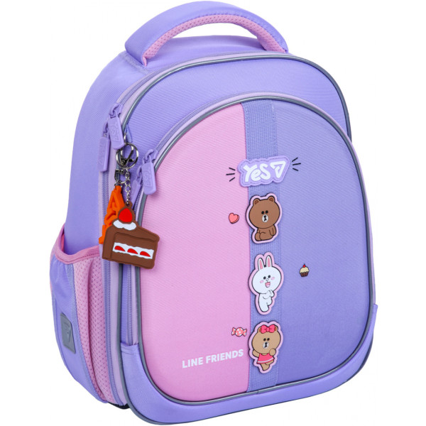 Фото - Рюкзак школьный YES S-109S Line Friends Always Together (550231)
