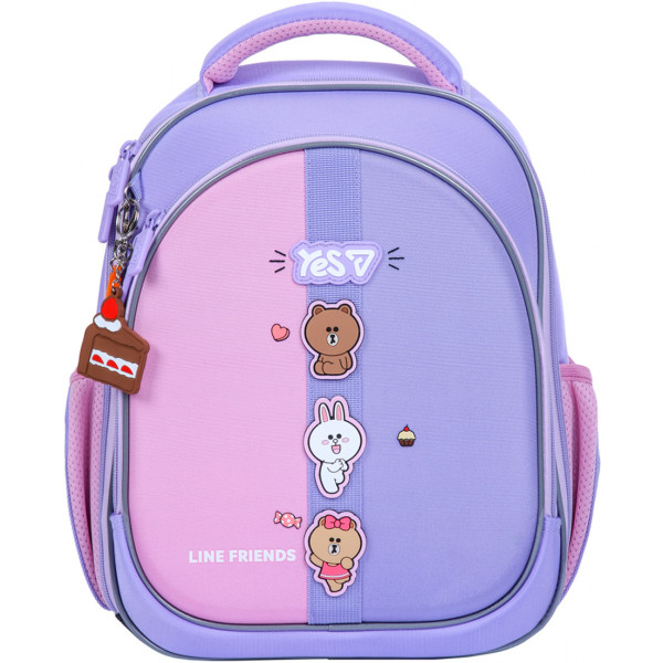 Фото - Рюкзак школьный YES S-109S Line Friends Always Together (550231)