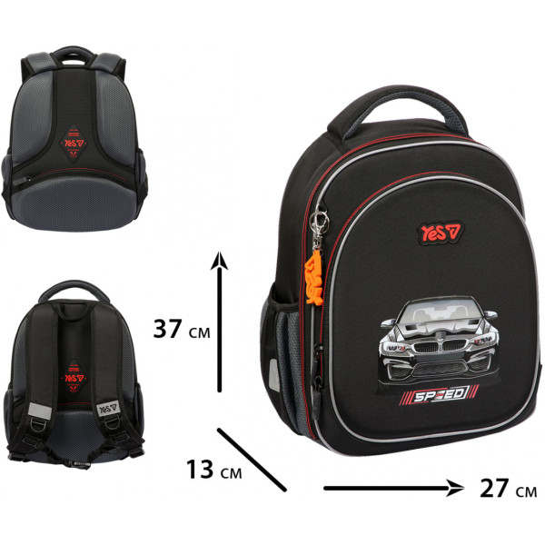 Фото - Рюкзак шкільний YES S-109S Speed Zone (550234)