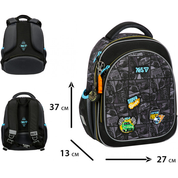 Фото - Рюкзак школьный YES S-109S Super Racer (550490)