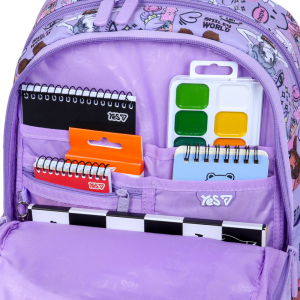 Фото - Рюкзак школьный YES S-117M Smiley World. Anime (550383)