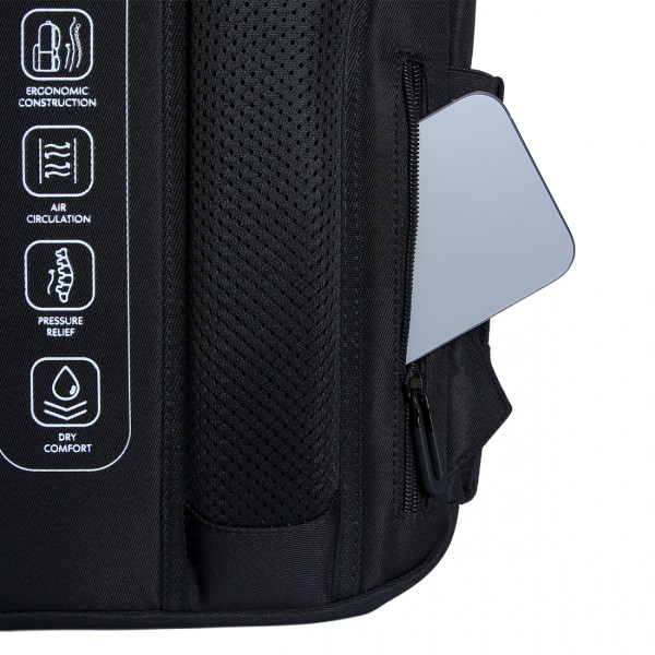 Фото - Рюкзак школьный YES TS-43L Just Black (550480)