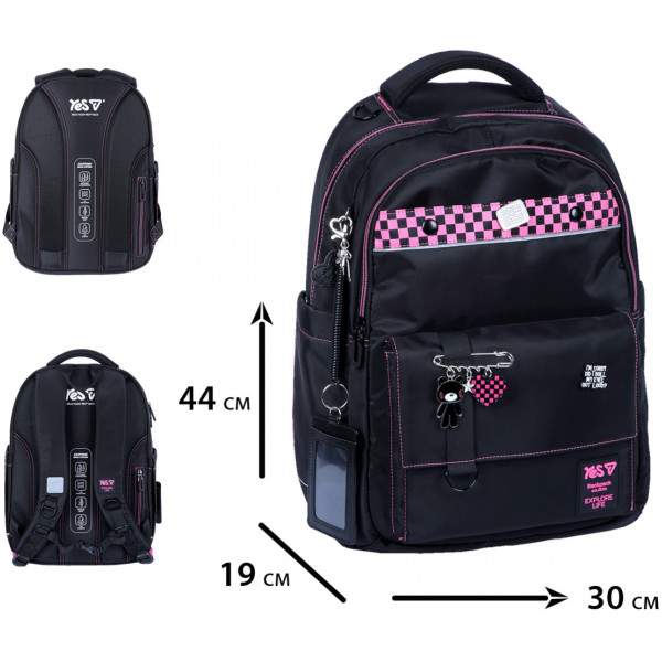 Фото - Рюкзак шкільний YES TS-48L SHHH (550352)