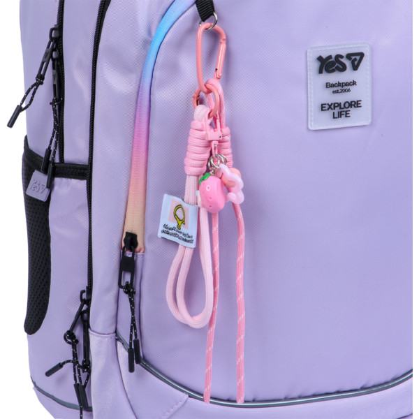 Фото - Рюкзак шкільний YES TS-59L Lilac (550407)