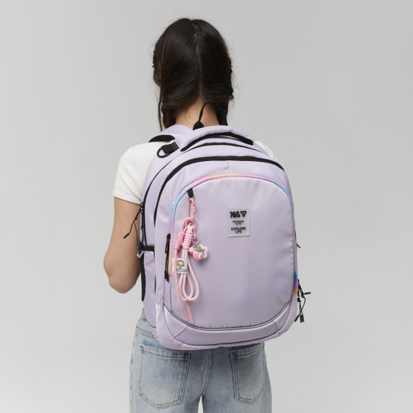 Фото - Рюкзак шкільний YES TS-59L Lilac (550407)