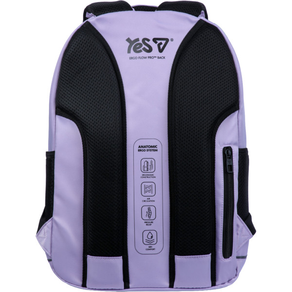 Фото - Рюкзак шкільний YES TS-59L Lilac (550407)