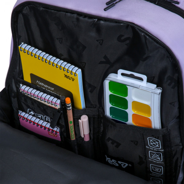 Фото - Рюкзак шкільний YES TS-59L Lilac (550407)