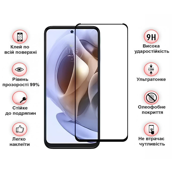 Фото - Захисне скло для смартфону BeCover for Nubia V70 Black (713454)