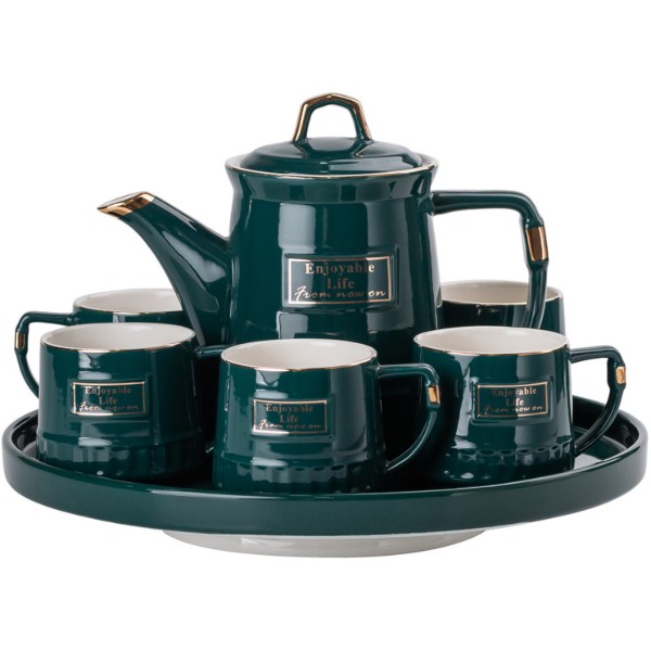Фото - Сервиз чайный Yiwu Enjoyable Life 8 пр. (HP-15-6)