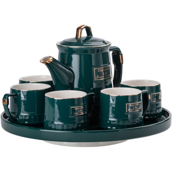 Фото - Сервиз чайный Yiwu Enjoyable Life 8 пр. (HP-15-6)