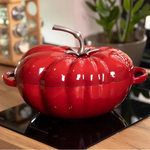 Фото - Кастрюля Yiwu Iron Tomato 2,5 л (HP-1-20-RED)
