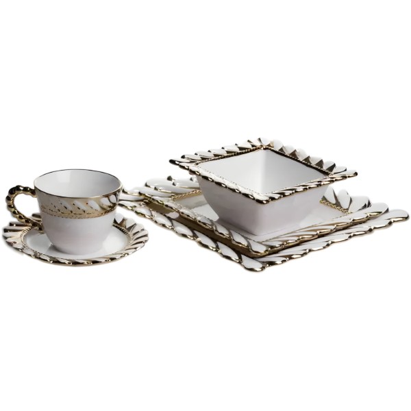 Фото - Столовий сервіз Yiwu Tiffany 24 пр. (XZ-24PCS)