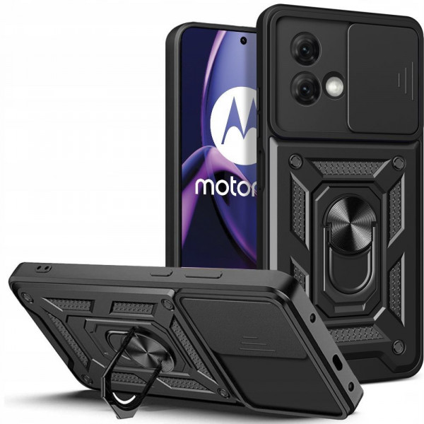 Фото - Чохол для смартфону BeCover Military for Motorola Moto G84 Black (710675)