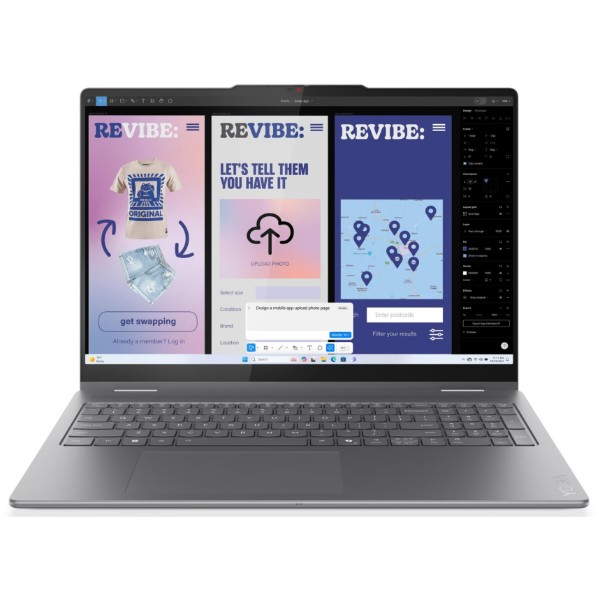 Фото - Ноутбук Lenovo Yoga 7 2-in-1 16ILL10 (83JT002JRA) Luna Grey