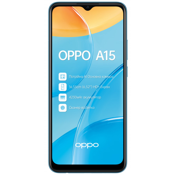 Фото - Смартфон OPPO A15 2/32Gb Blue
