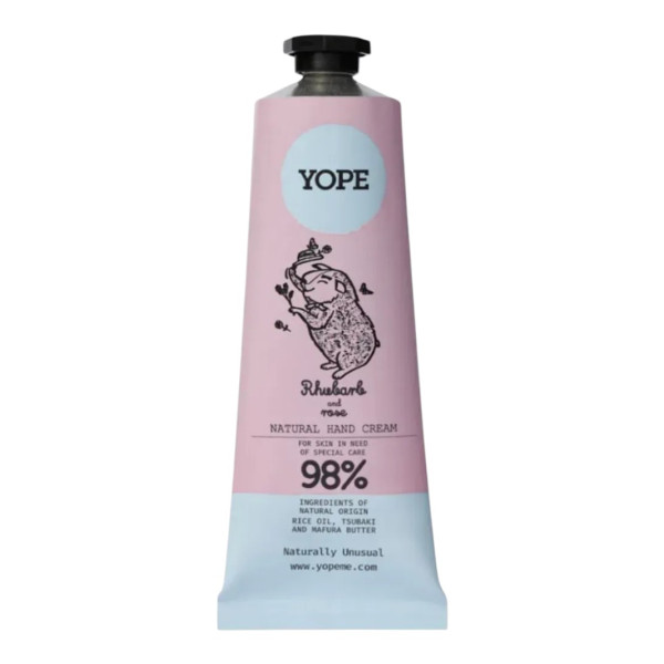 Фото - Крем для рук і нігтів Yope Hand Cream RHUBARB&ROSE 50 мл (5903760201210)