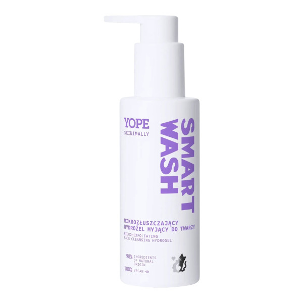 Фото - Гель для вмивання Yope SKINIMALLY SMART WASH Micro-Exfoliating Face Cleansing Hydrogel 150 мл (5903760208004)