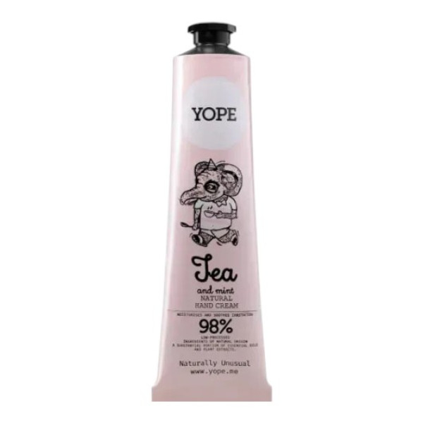 Фото - Крем для рук і нігтів Yope Hand Cream TEA & MINT 100 мл (5900168906501)