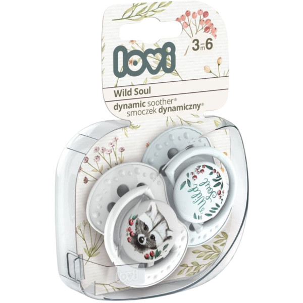 Фото - Динамическая пустышка Lovi 3-6 м-цев 2 шт. Wild Soul Boy (22/883boy)