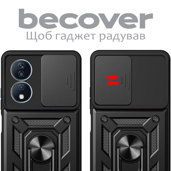 Фото - Чехол для смартфона BeCover Military for Honor X7b Black (710998)