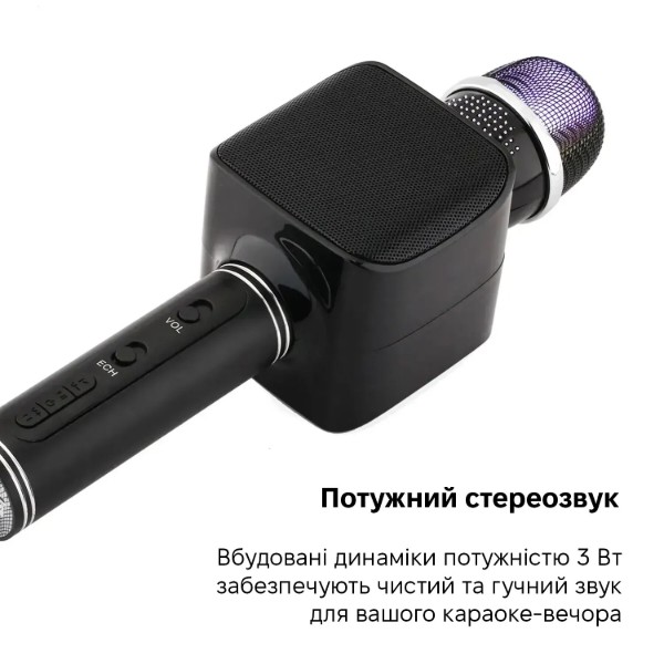 Фото - Микрофон вокальный беспроводной Magic Karaoke YS-68 Black