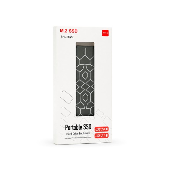 Фото - Внешний карман Voltronic NVME Type-C, Silver (YT-USB3.0M.2 3.0)