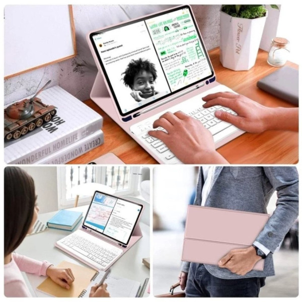 Фото - Чохол-клавіатура для планшета BeCover for Apple iPad Mini 6 2021 Pink (712990)