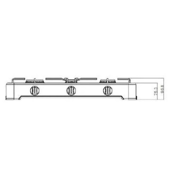 Фото - Плита газовая настольная Yucel O-300-LPG-Silver