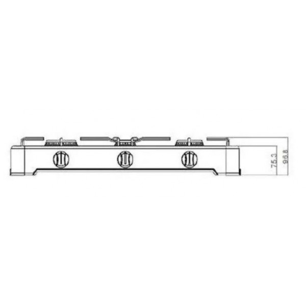 Фото - Плита газова настільна Yucel O-300-LPG-Grey