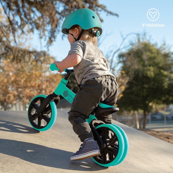 Фото - Беговел YVolution Yvelo Junior Зеленый (N101048)