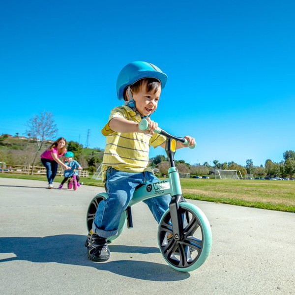 Фото - Беговел YVolution Yvelo Junior Зеленый (N101048)